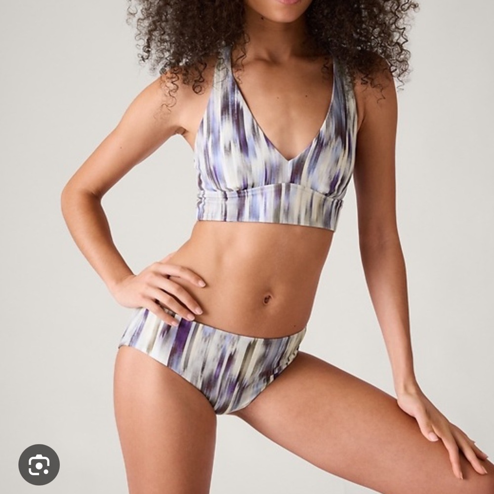 Athleta plunge bikini set